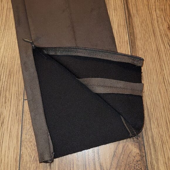 Zara basic, brown, ridding pants - Picture 4 of 6